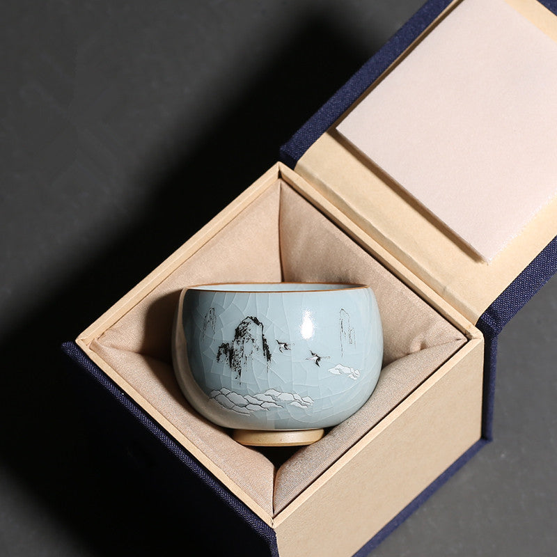 Ruyao Tea Cups: The Four Seasons