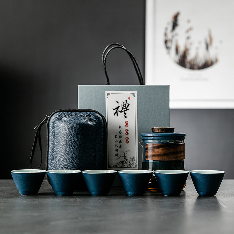 Modern Travel Tea Set: Elegance On-The-Go