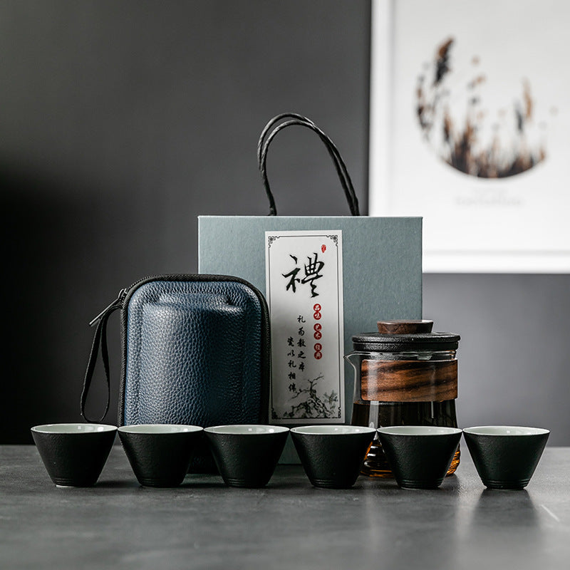 Modern Travel Tea Set: Elegance On-The-Go