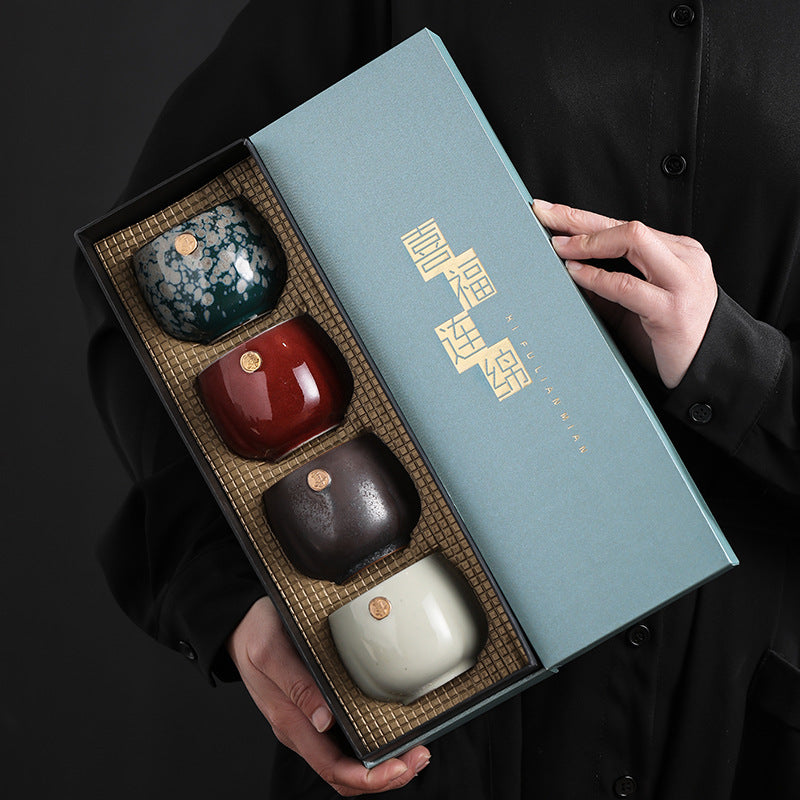 Gong Fu Cha Cups with Japanese Aesthetics