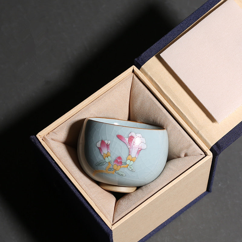 Ruyao Tea Cups: The Four Seasons