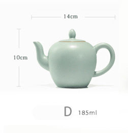 Diyao Celadon Teapots "Serenity Blossom"