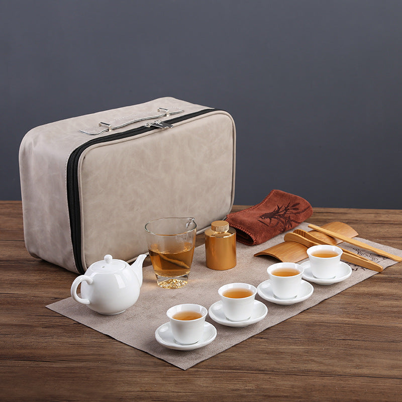 White Porcelain Teaware Set