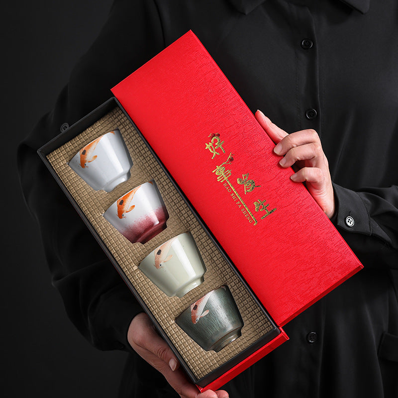 Gong Fu Cha Cups with Japanese Aesthetics