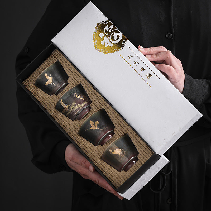 Gong Fu Cha Cups with Japanese Aesthetics