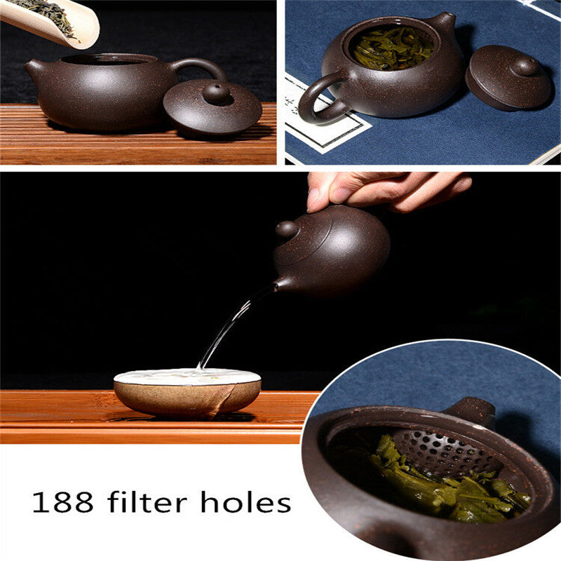 The Black Gold Sand Xi Shi Yixing Teapot