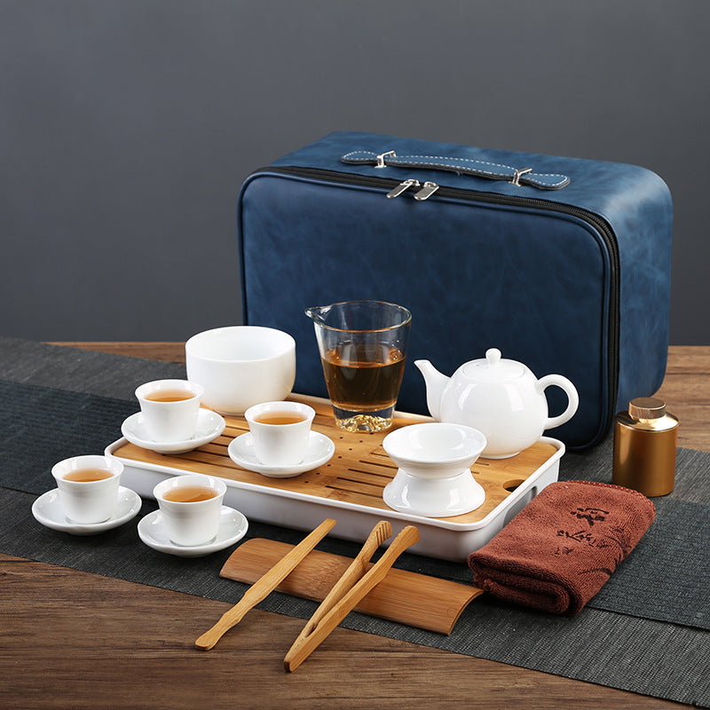 White Porcelain Teaware Set