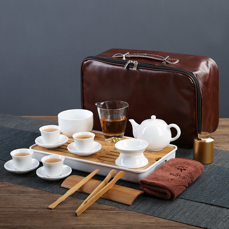 White Porcelain Teaware Set