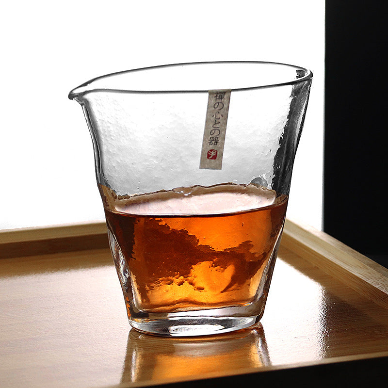 Glass Chahai Cup "Shape of Water"