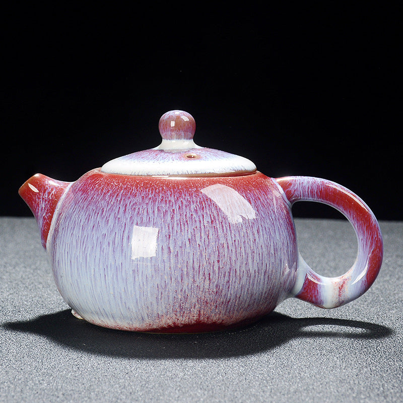 Ceramic Glazed Teapots Longdan and Xi Shi