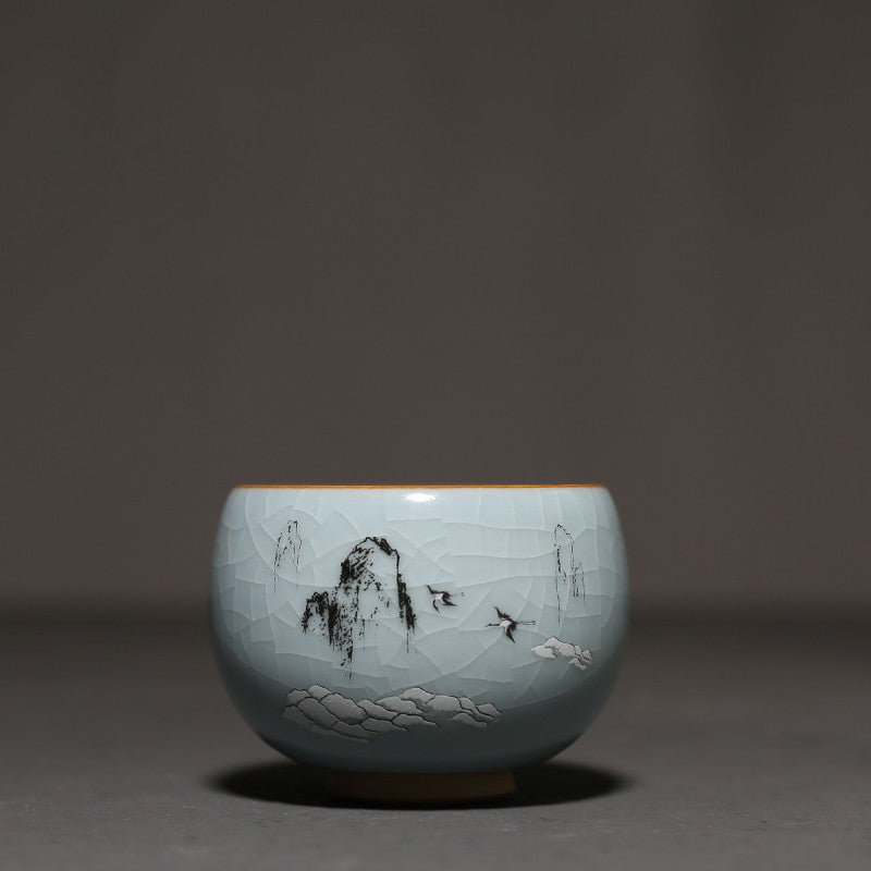 Ruyao Tea Cups: The Four Seasons