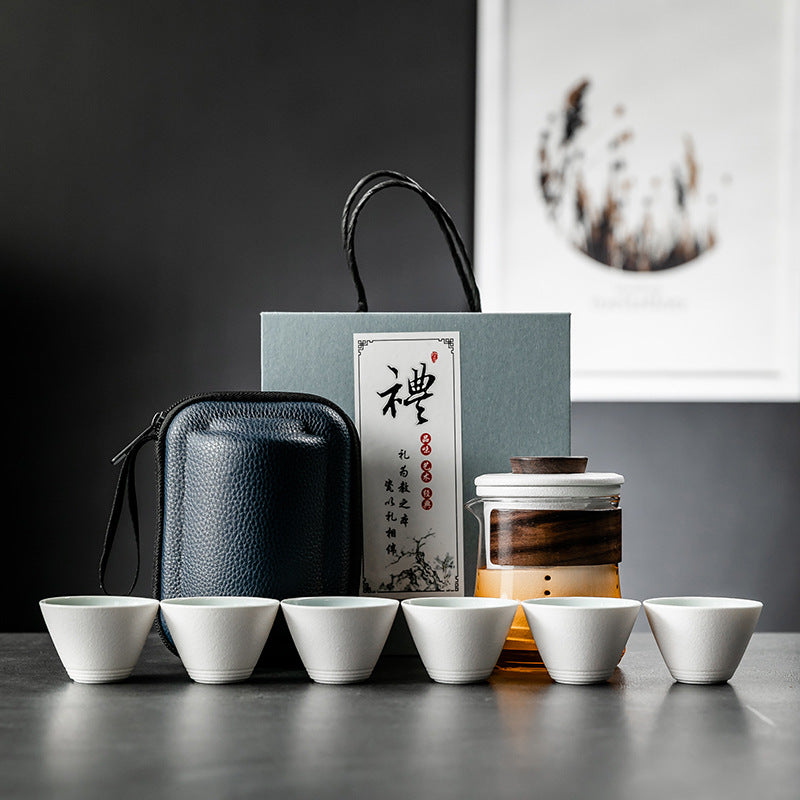 Modern Travel Tea Set: Elegance On-The-Go