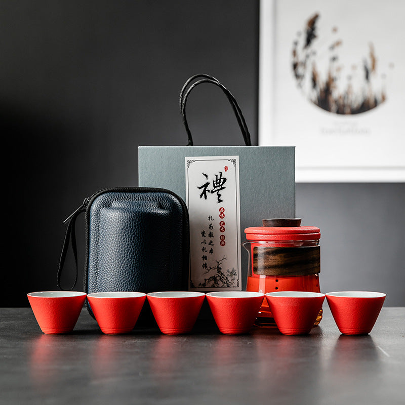 Modern Travel Tea Set: Elegance On-The-Go