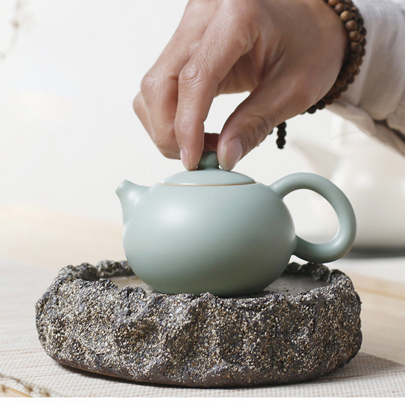 Diyao Celadon Teapots "Serenity Blossom"