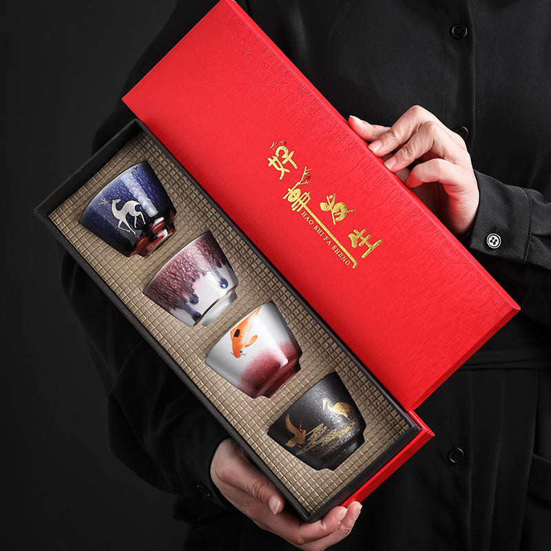 Gong Fu Cha Cups with Japanese Aesthetics