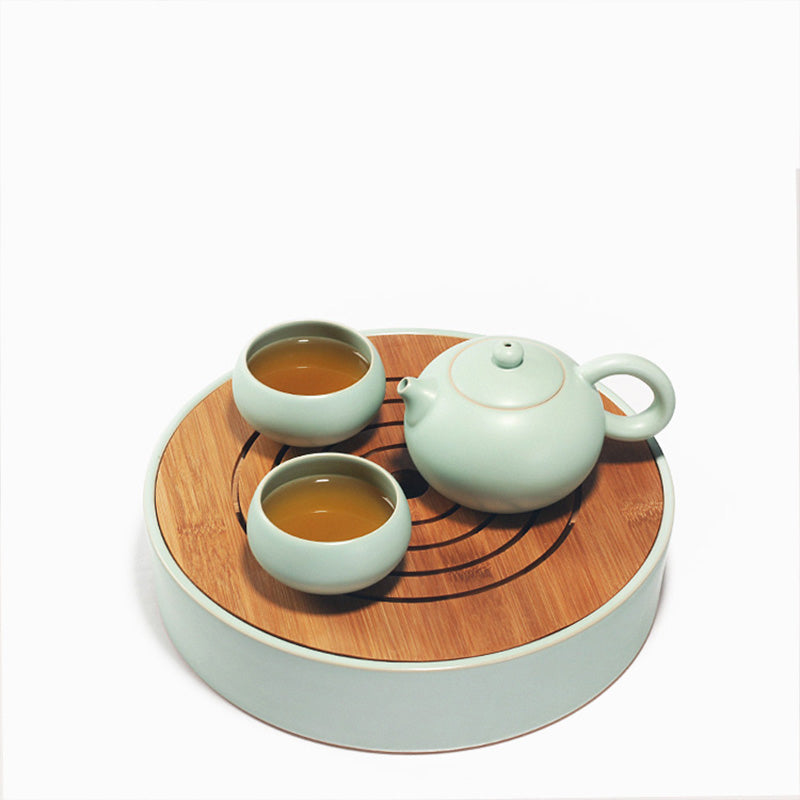 Diyao Celadon Teapots "Serenity Blossom"