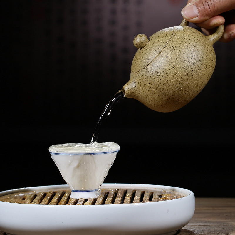 Sesame Duanni Yixing Clay Xi Shi Teapot
